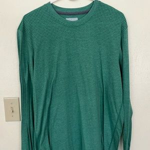 Adidas Green Aeroknit XL long sleeve T-shirt